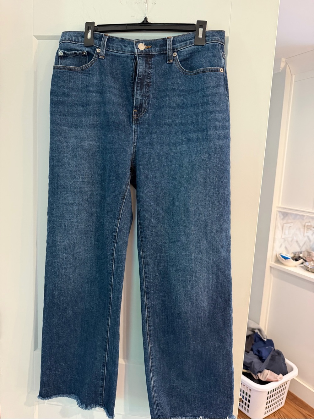 Banana Republic Women’s High-Rise Wide Leg Jeans - Blue size 31/12